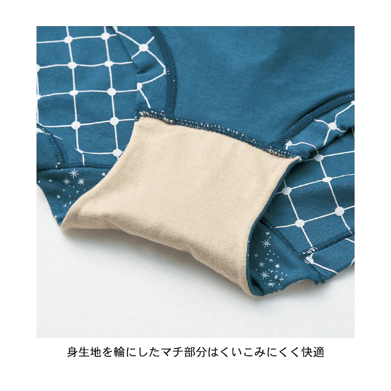 日本千趣會 - 迪士尼印花棉質內褲(媽媽)-小熊維尼-薄荷