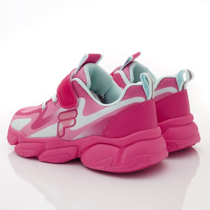 FILA - FILA電燈運動鞋-2-J824X-221桃(中小童段)-運動鞋-桃