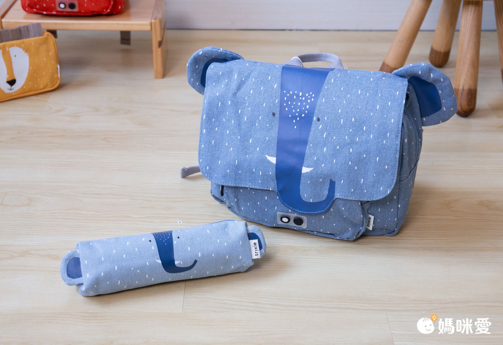 比利時 Trixie - 動物造型書包-開心鱷魚