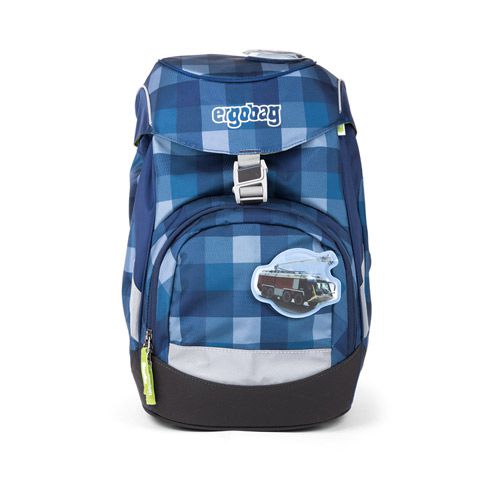 德國 Ergobag - S (基本款)兒童護脊書包-藍色格紋