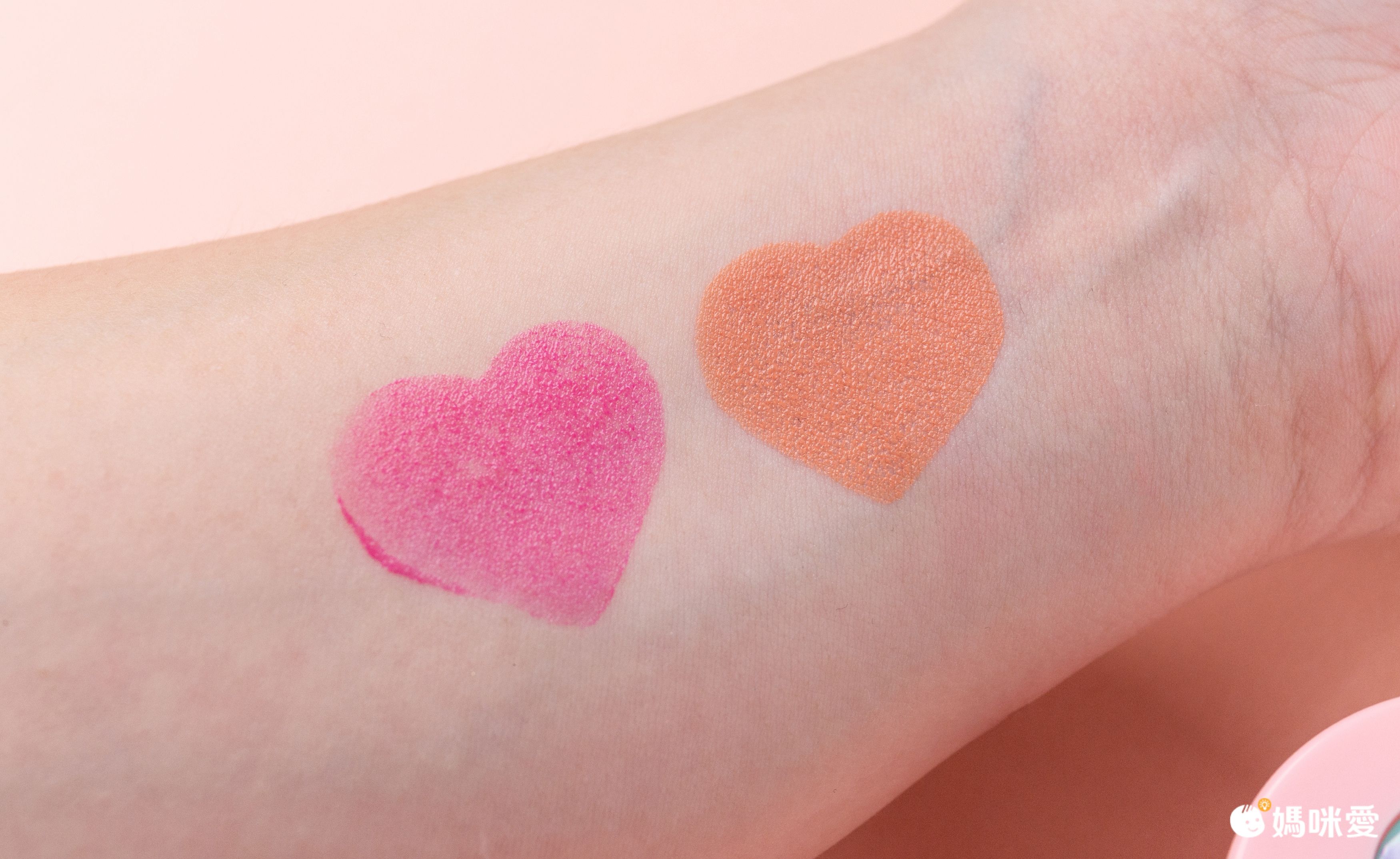 韓國 Diel friends - 兒童用愛心腮紅氣墊-Lia-珊瑚橘-6ml