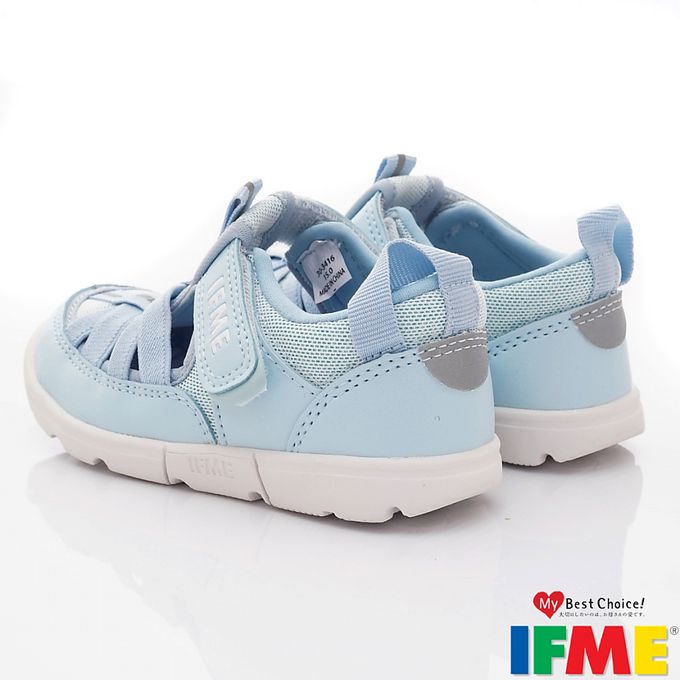 日本IFME - 水涼機能童鞋-IF30-341603淺藍(中小童段)-水涼鞋-淺藍