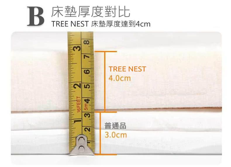 Tree Nest - 嬰兒床中床 頂級純棉(可機洗可烘乾)-繽紛彩虹