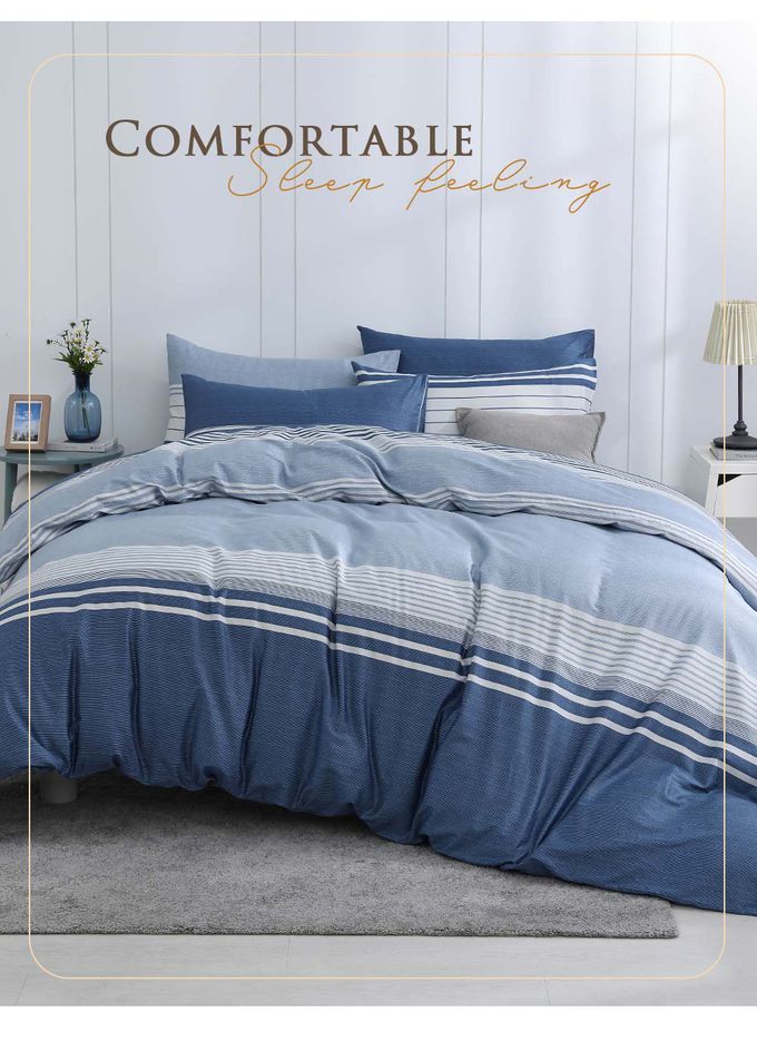 鴻宇 HongYew - 雙人兩用被套 300織美國棉 精梳棉-伊萊恩