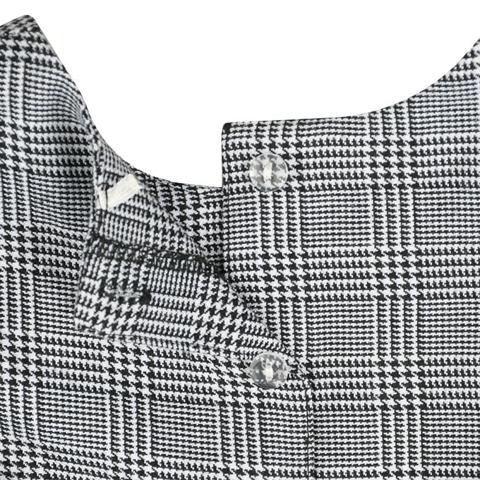 akachan honpo - 洋裝-葛倫格紋-黑色