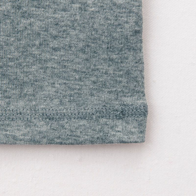 日本千趣會 - GITA 純棉柔軟背心/內衣三件組-煙燻藍