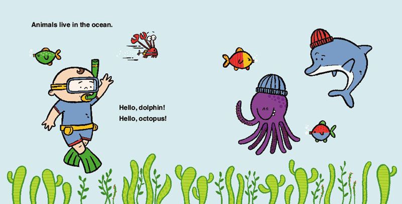 硬頁書 BABY OCEANOGRAPHER/BABY SCIENTIST/小小科學家認知書