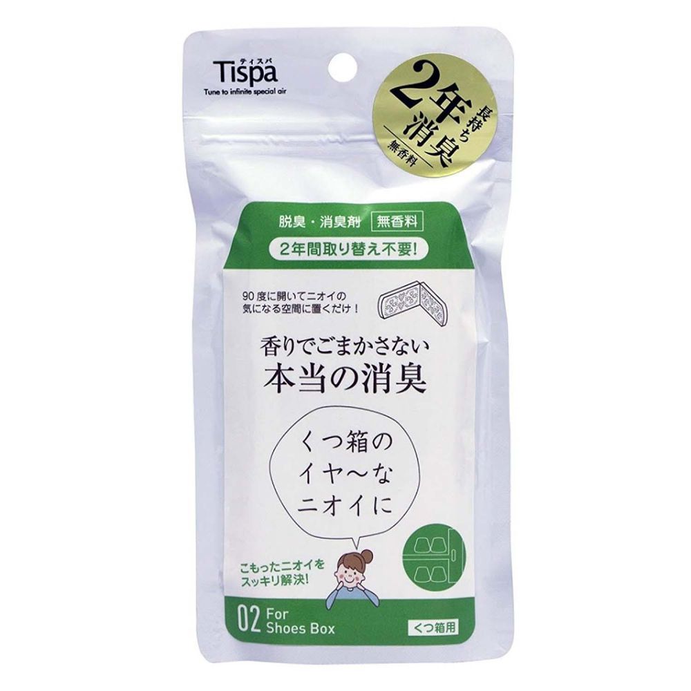 日本 TISPA 消臭大師 - 無香味除臭劑 - 鞋櫃用-1入