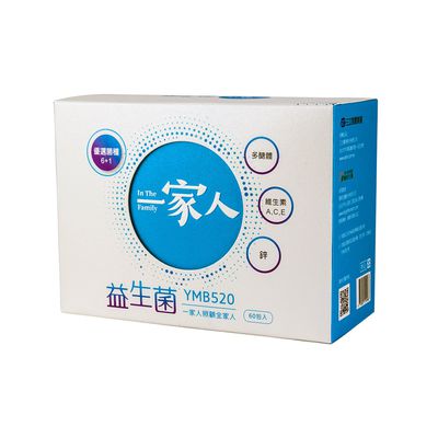 陽明生醫 - 一家人益生菌-60包/盒-6M以上