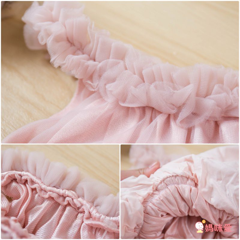 日安朵朵原創❤夢幻雪紡蓬裙