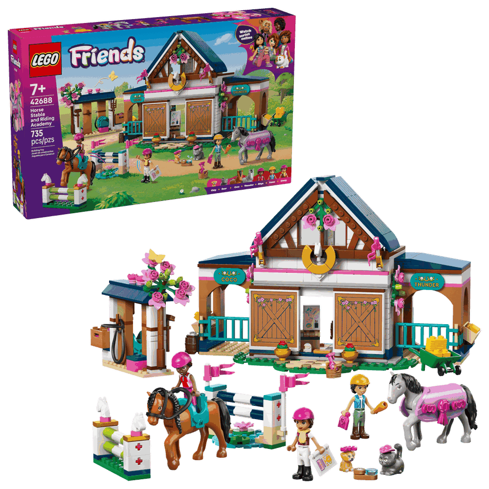 LEGO 42688 馬廄和馬術學院 Horse Stable and Riding Academy