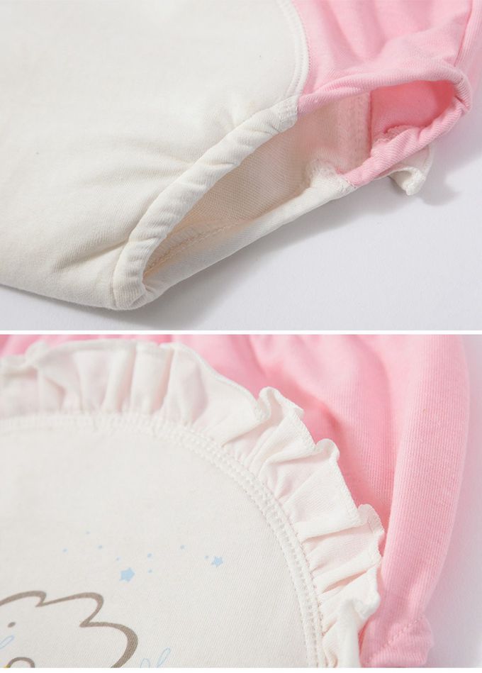 Vanibaby - 幼兒學習褲 3入組（6層脫脂紗布）防水 透氣-小小汽車