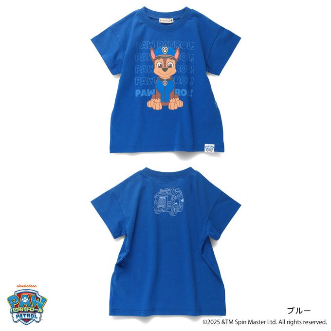 日本 BRANSHES - 限定聯名短袖上衣-卡通人物天天-粉紅