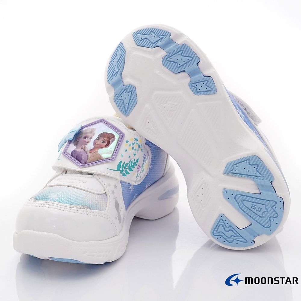 MOONSTAR日本月星 - 日本月星冰雪聯名運動款(中小童段)-運動鞋-白