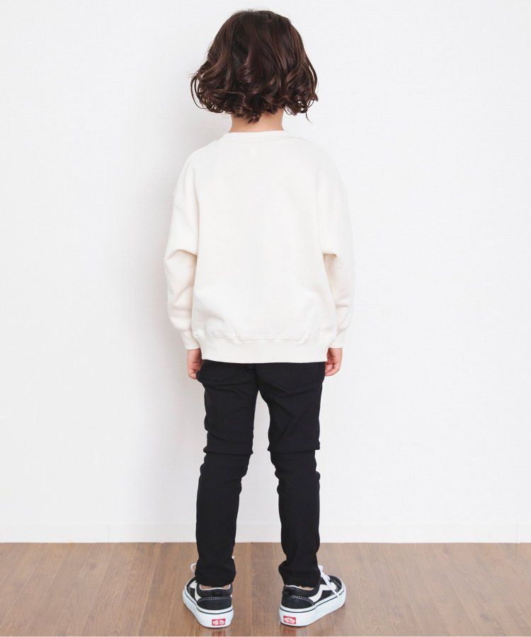 日本 BREEZE - 內刷毛輕量彈力合身長褲-灰格紋