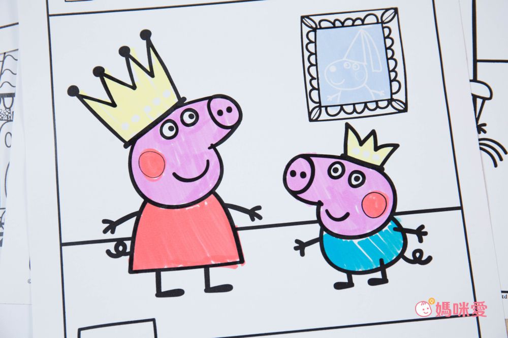 魔法顯色筆【Crayola 繪兒樂】神彩著色套組/著色本