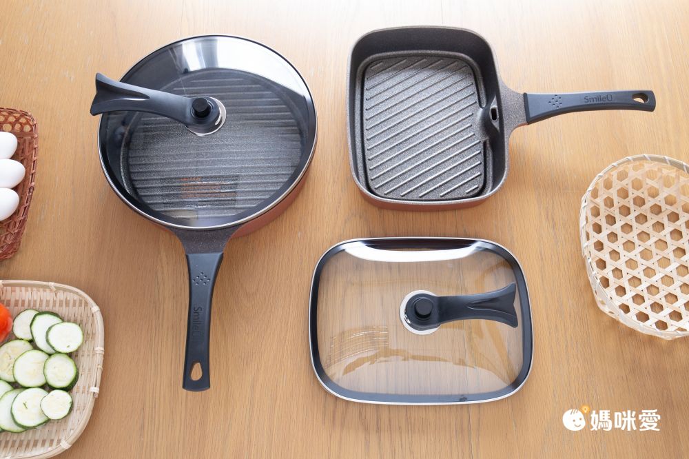 減少85%油煙！韓國製【SmileÜ 微笑出氣鍋】​加速料理時間