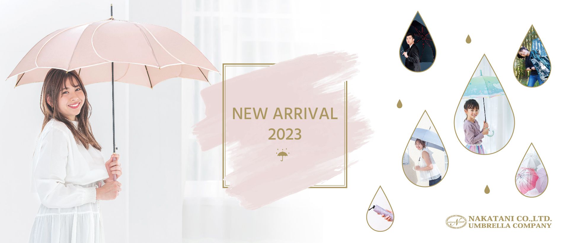 日本中谷 - [日雜推薦] 各種貓咪透明傘/雨傘-粉紫 (傘骨60cm)