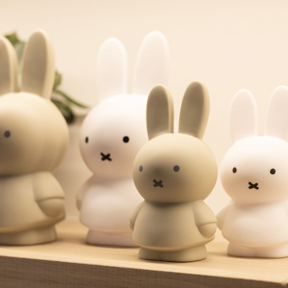 Miffy米菲兔公仔存錢筒(小號)-大地色