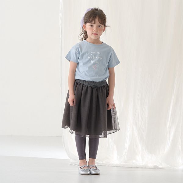 日本 Lycee mine - 搖曳可愛內搭褲紗裙-薄荷綠