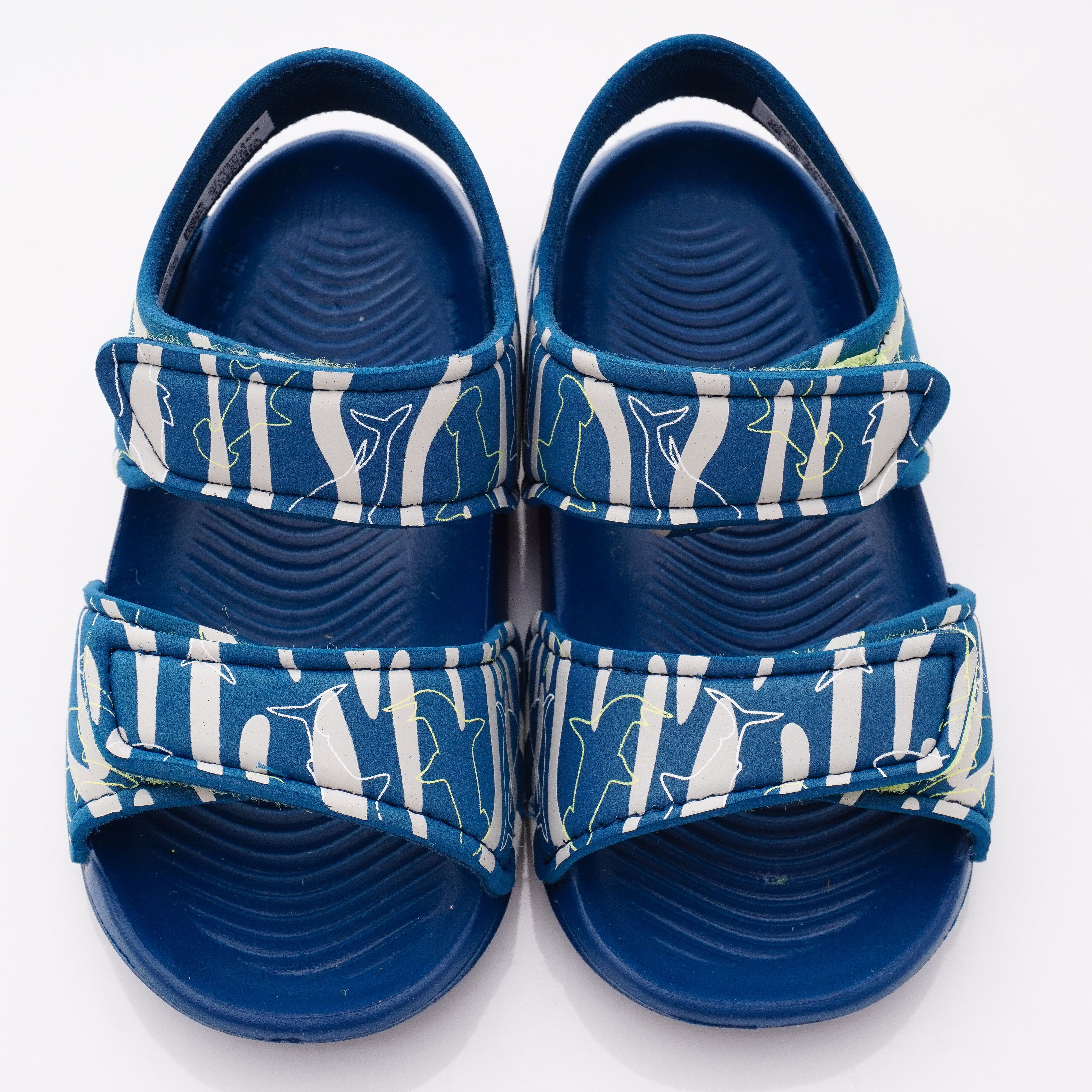 ADIDAS - ADIDAS涼鞋-輕量雙絆帶涼拖鞋(小童款)袋裝-藍