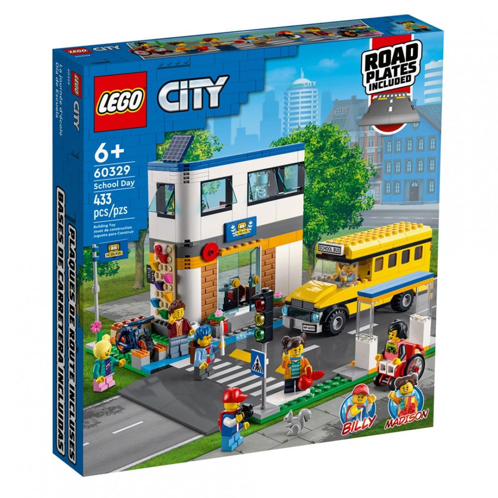 樂高 LEGO - 樂高積木 LEGO《 LT60329》City 城市系列 - 上學日-433pcs