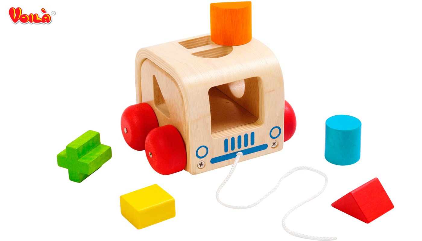 泰國 Voila - 形狀車-新色-1歲以上