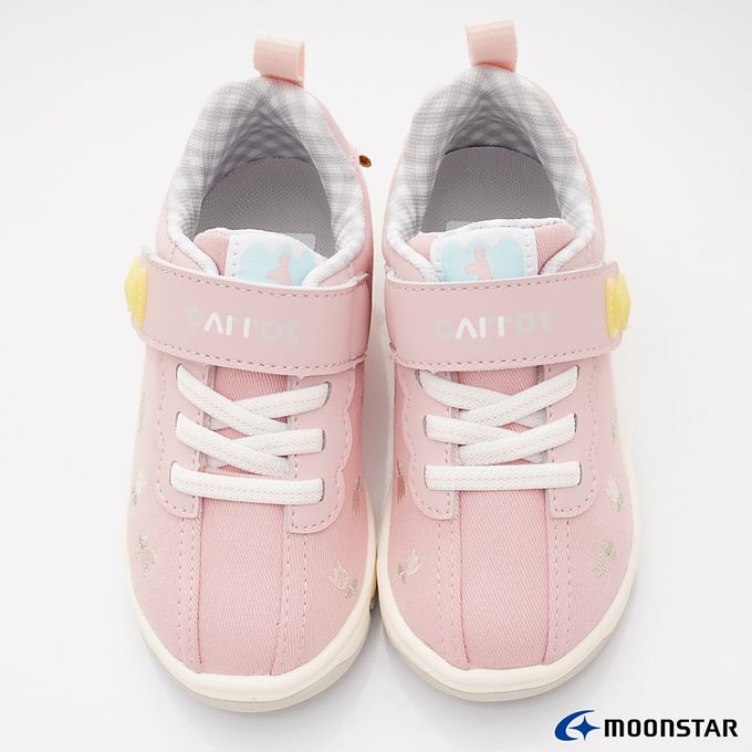 Moonstar日本月星 - 赤子心系列機能童鞋-CRC23324粉(中小童段)-機能運動鞋-粉
