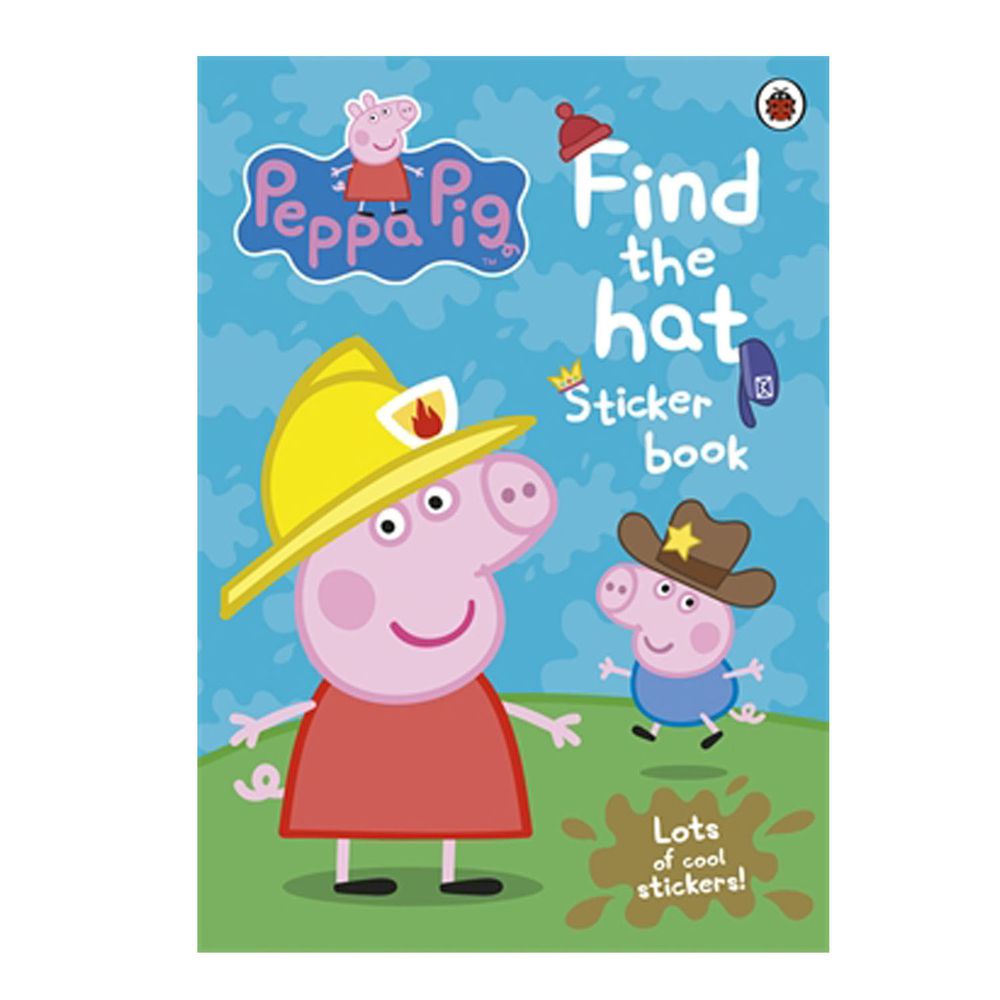 PEPPA PIG FIND HAT-貼紙書