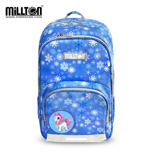 軍規雙軸護脊書包｜藍界雪境Snowy World｜20L 700g