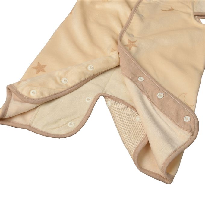 akachan honpo - 腿部舒適又保暖的2WAY防踢被-淺卡其色