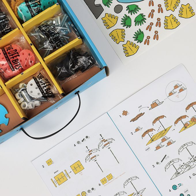 以色列 theOffBits - 機械積木-熱帶草原遊戲盒