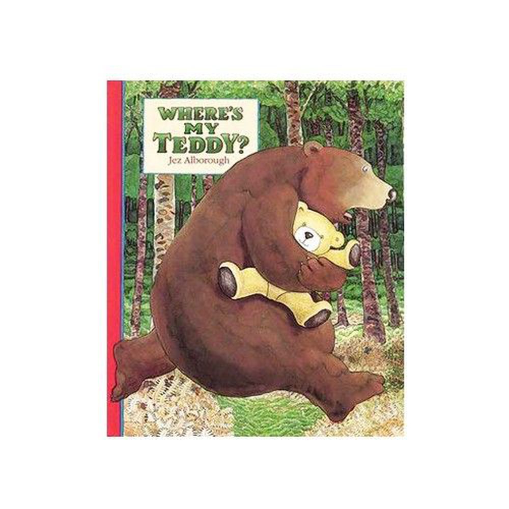 麥克兒童外文書店 - 有聲書-WHERES MY TEDDY/書+CD