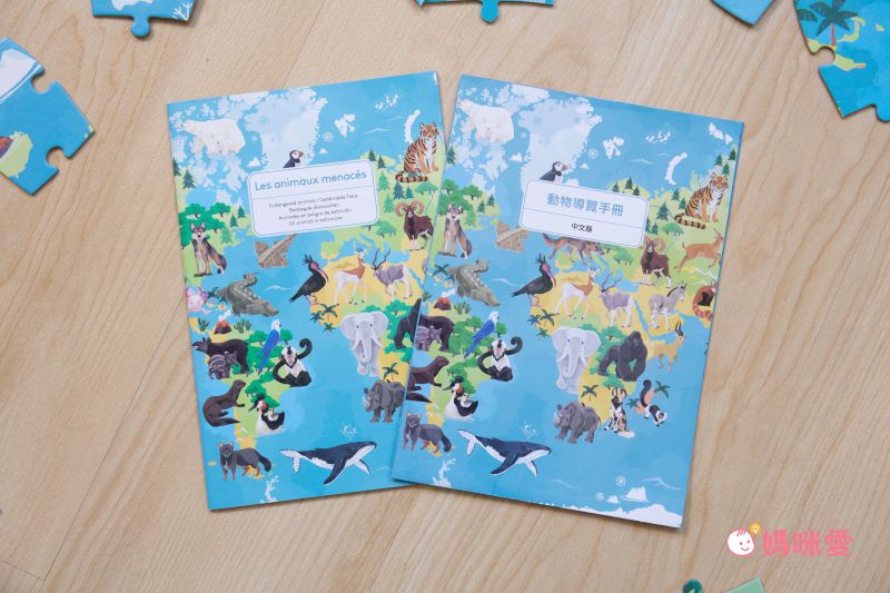 探索世界第一步【法國Janod】世界恐龍拼圖＆學習桌遊