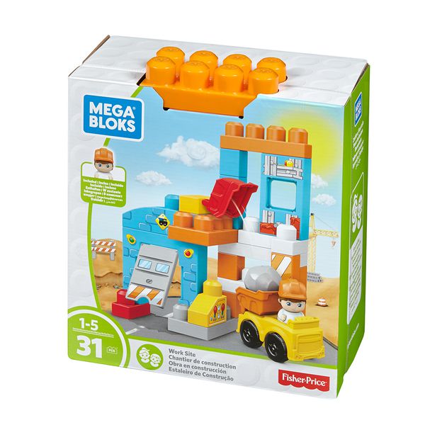 MEGA BLOKS - 費雪美高小小建築師-建造大樓