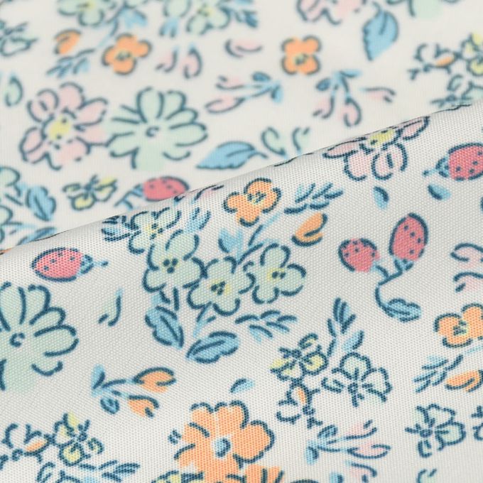 akachan honpo - 外套-小花-黃色