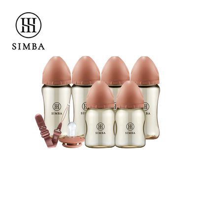 Simba 小獅王辛巴 - 咬咬喝喝進階組！新生起手包-日常型-肉桂捲