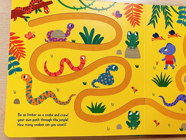 Trace & Slide : In the Jungle 手指迷宮系列：叢林歷險記