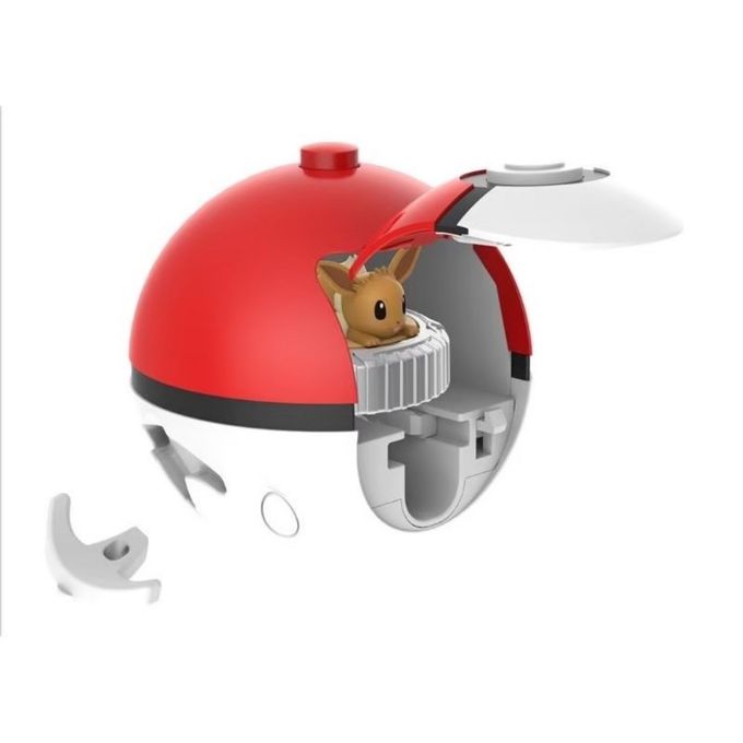 LingDong - 寶可夢魔幻陀螺對戰組（皮卡丘VS伊布）-寶可夢對戰盤*1+皮卡丘陀螺*1+伊布陀螺*1