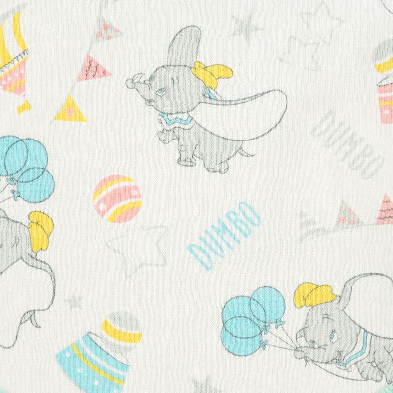 akachan honpo - 圍兜2件組-小飛象-白色 (70~80cm)-身高70~80cm體重9~11kg