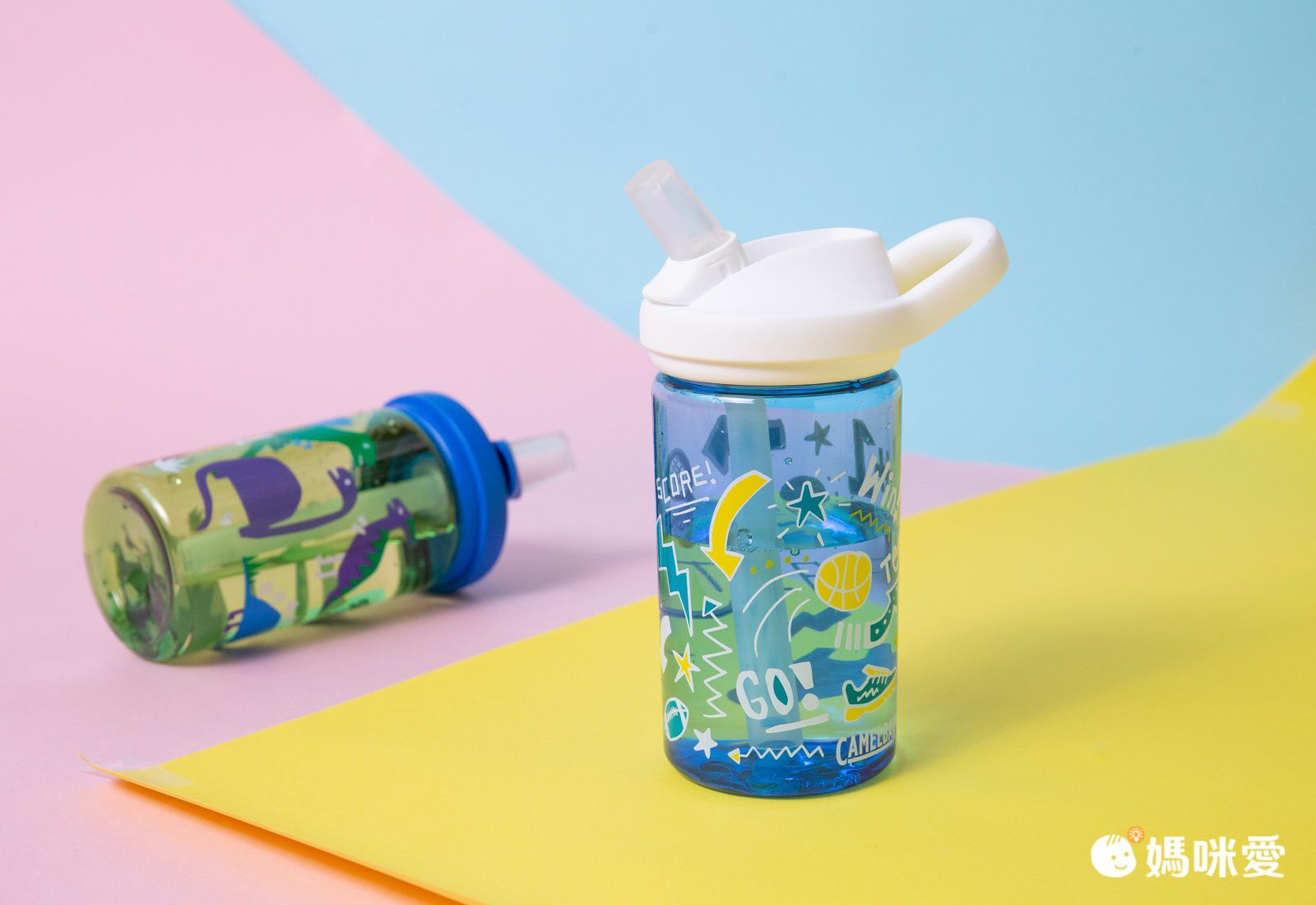 CamelBak - EDDY+ 兒童吸管運動水瓶-叢林探險-400ml