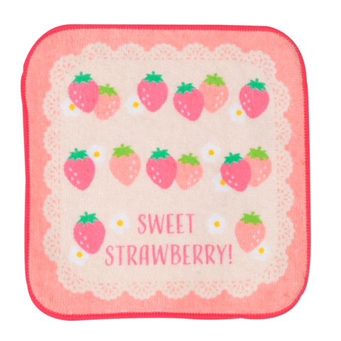 akachan honpo - 小方巾5條組-水果 (15×15cm)