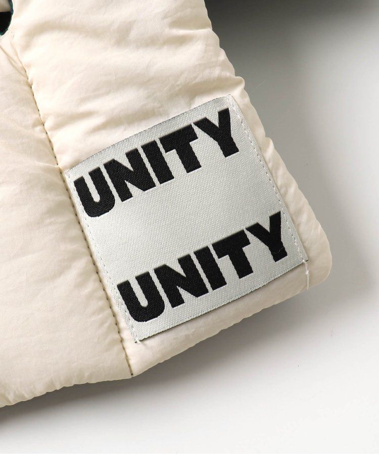 日本 BREEZE - 潑水加工雙面印花保暖圍脖-象牙白&格紋