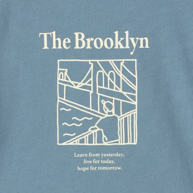 日本 petit main - 100%棉 清新印花短袖上衣-向日葵-鮭魚粉