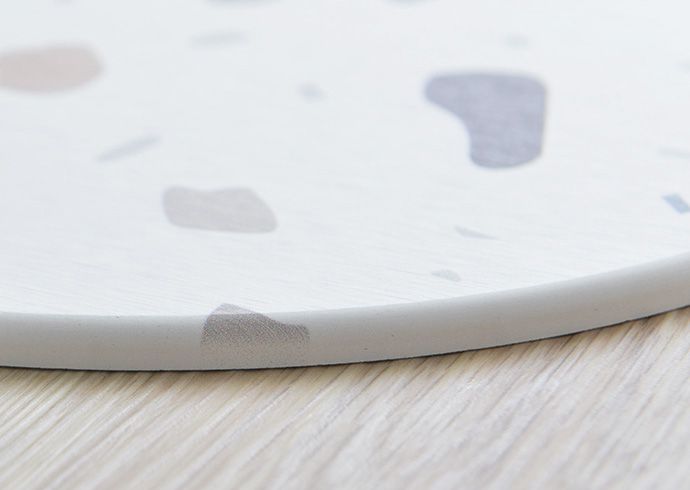 家窩 - MIT 峇斯克印花防霉速乾珪藻土地墊(39x60cm)-4色可選-藍調花磚