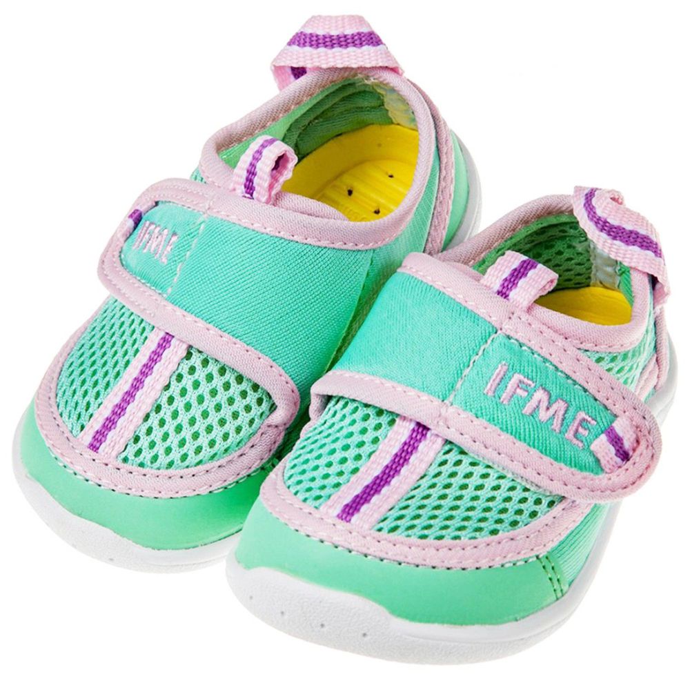日本IFME - 日本IFME淺綠色寶寶機能運動水涼鞋