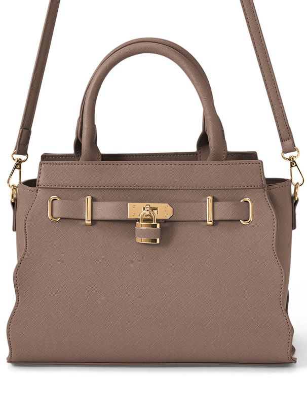 日本 GRL - 2WAY波浪時尚皮質手提包/側背包-天使白