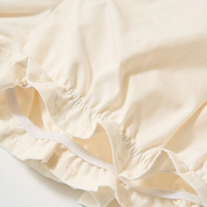 日本 Lycee mine - 澎澎荷葉邊皺褶褲裙-綠