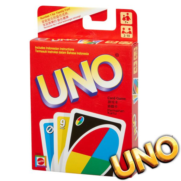 UNO - UNO遊戲卡-加贈UNO台灣獨家指令卡(四張一組隨機贈送)