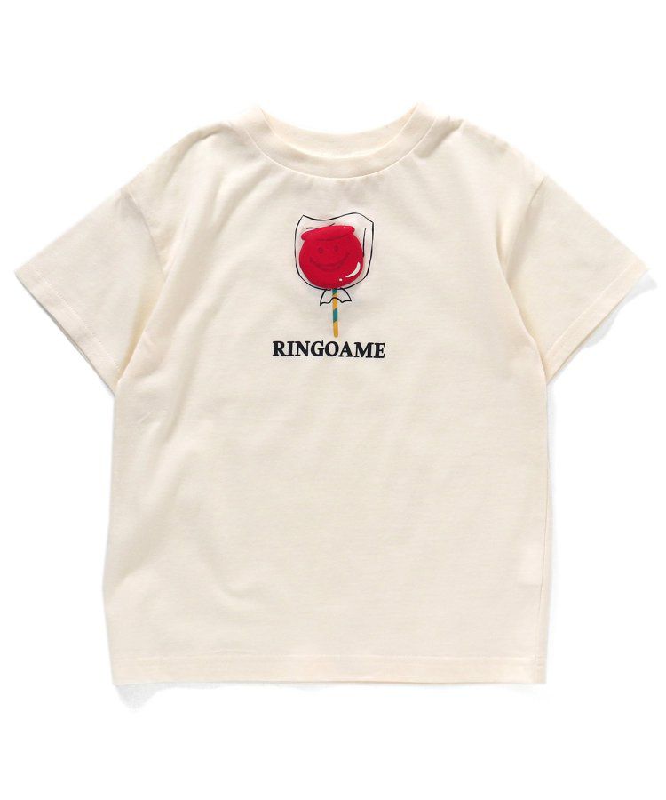 日本 BREEZE - 暑假來了立體印花短袖上衣-甲蟲-撞色袖黃